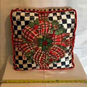 Mackenzie Childs Holiday Pillow